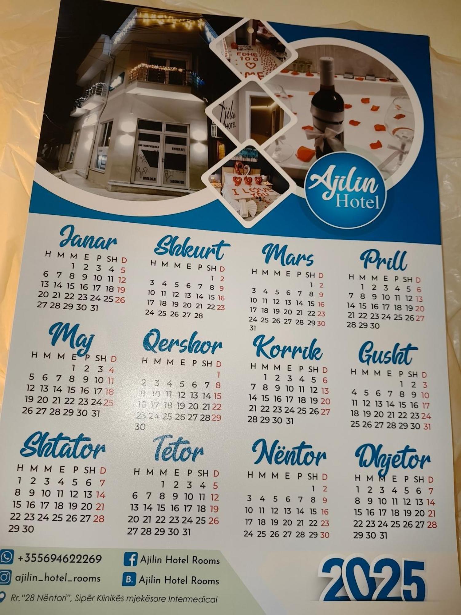 Ajilin Hotel Rooms Korce Buitenkant foto